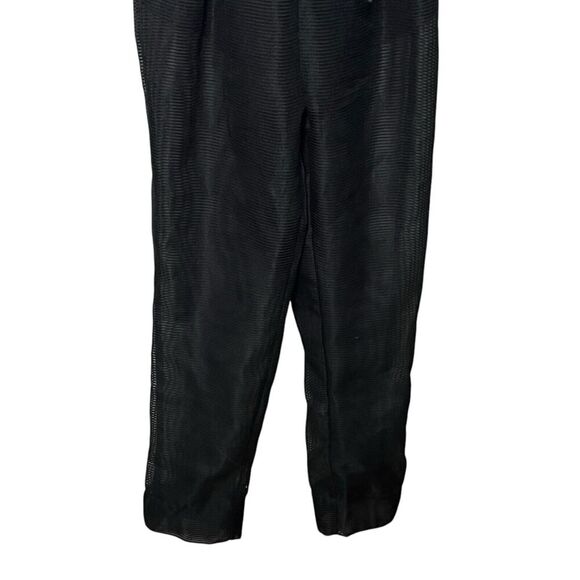 Alice McCall Justify My Love Jumpsuit in Black Belted Ruffle Women’s Size 0 New - Picture 3 of 11